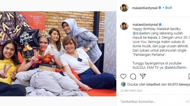 Unggahan Maia Estianty [Instagram/@maiaestiantyreal]