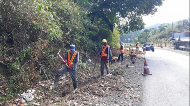 Program Padat Karya Tunai. (Dok : PUPR)