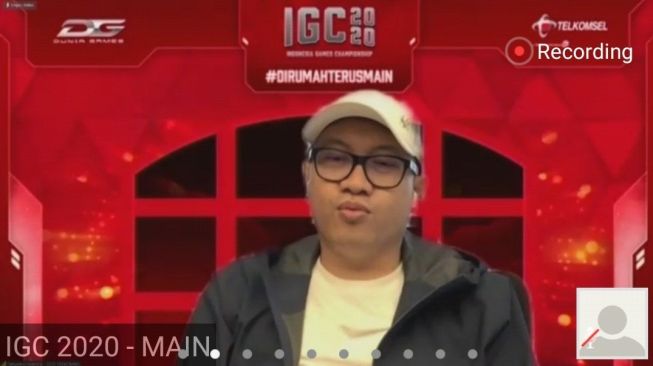 Jumpa pers IGC 2020. [Screenshot]