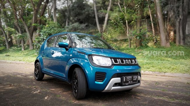 Suzuki Ignis GL saat test drive di semester pertama 2020 [Suara.com/Manuel Jeghesta Nainggolan].