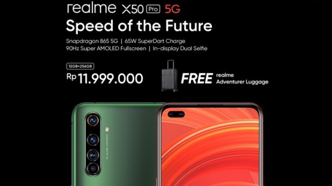 realme X50 Pro 5G. (Dok : realme)