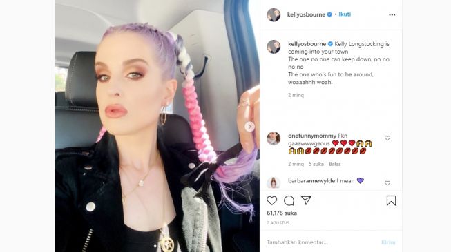 Berat Badannya Turun Hampir 40 Kg, Kelly Osbourne Buka Rahasianya