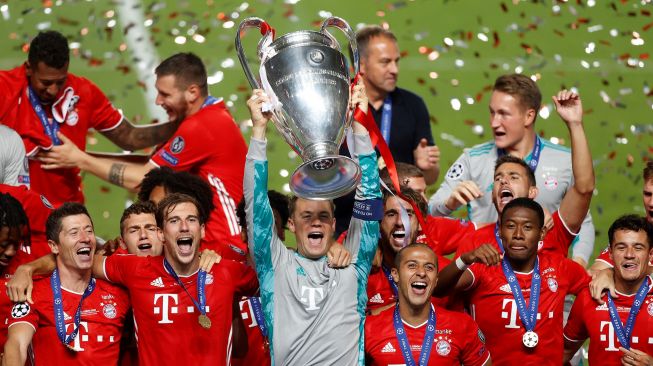 Tekuk PSG, Bayern Munchen Juara Liga Champions Tahun Ini