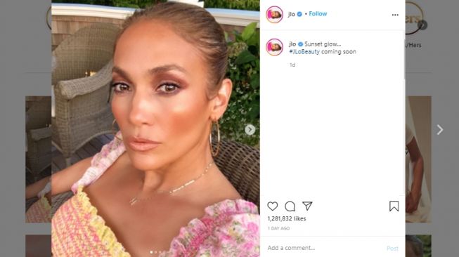 Unggahan terbaru Jennifer Lopez di Instagram. (Instagram/@jlo)