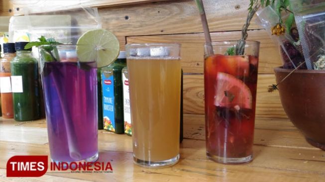 Bukan Kopi, Kedai Ini Suguhkan Minuman Segar Peningkat Imun Tubuh