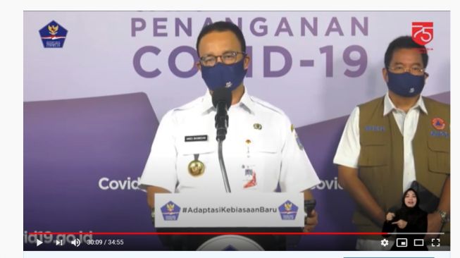 Virus Corona di Jakarta Makin Mengkhawatirkan, Anies Gelar Rapat Khusus