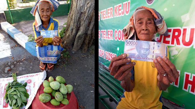 Ditipu Pembeli, Nenek Penjual Buah di Bali Dibayar Pakai Uang Mainan