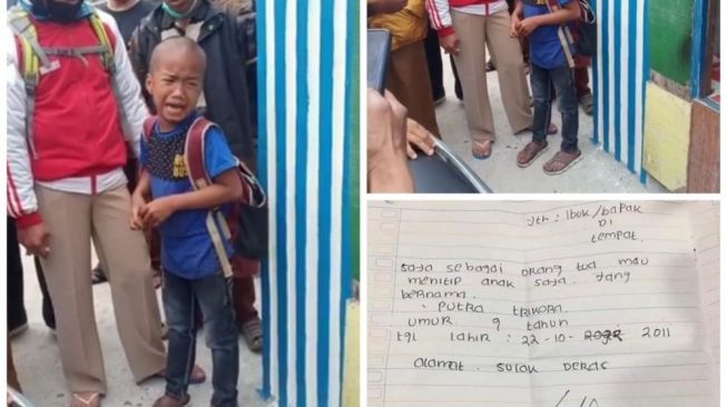 Tega! Anak Dibuang Orang Tua di Depan RSUD, Warga Kerinci Heboh