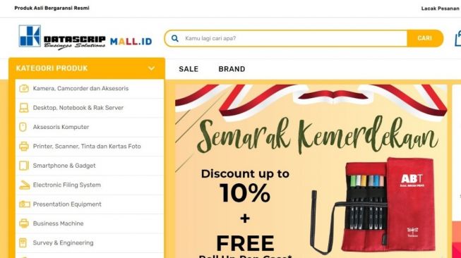 Andalkan Originalitas Datascrip  Buka Channel Online