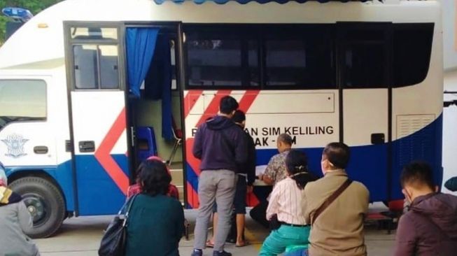 Jadwal SIM Keliling Kota Serang, Rabu 20 Oktober 2021