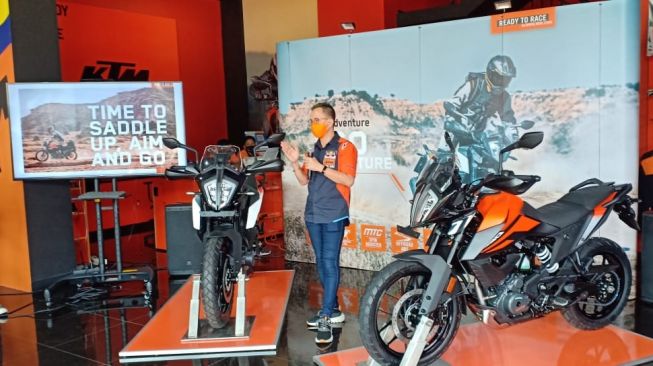 Digital Launching KTM 390 Adventure, Jumat (28/8/2020) [KTM].