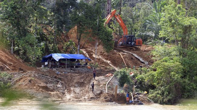 Aktivitas Penambangan Emas Ilegal Marak di Aceh Barat