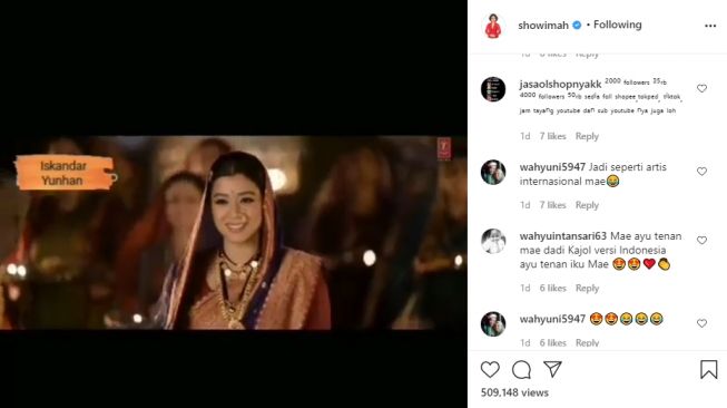 Unggah Video Jadi Kajol, Soimah Dipuji Warganet Seperti Artis Internasional