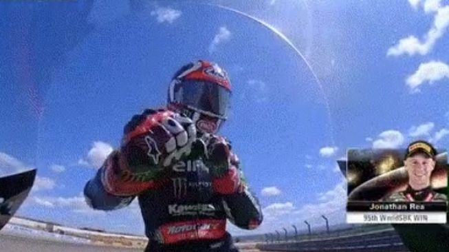 Jonathan Rea berhasil raih Podium di WSBK Aragon 2020 (Twitter)