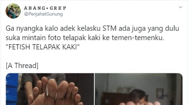 Tak Kalah Aneh, Siswa STM di Jogja Ini Punya Fetish Telapak Kaki