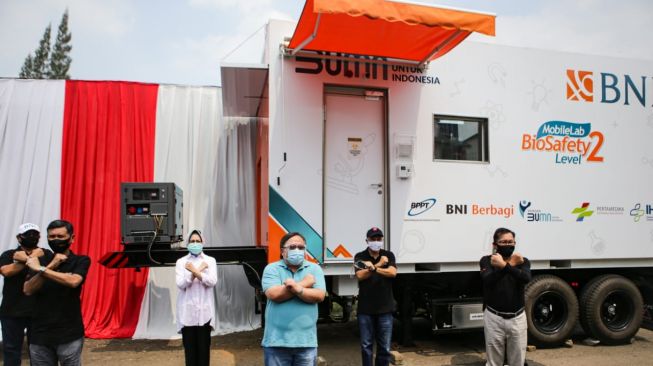 Percepat Penanganan Covid-19, BNI Persembahkan Mobile Laboratory