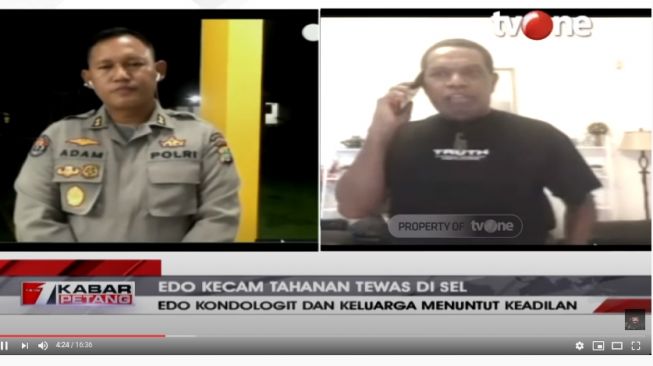 Edo Kondologit Bantah Adiknya Melawan Polisi: Jangan Mengada-ada, Lucu!