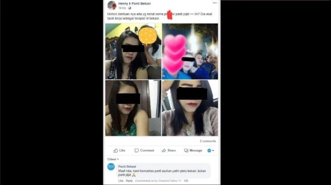 Salah Server, Wanita Ini Cari Panti Pijat Malah Nyasar ke Grup Panti Asuhan