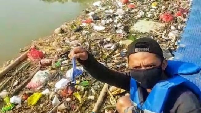 Limbah medis COVID-19 (dok komunitas Bank Sampah Sungai Cisadane (Bank Sasuci))