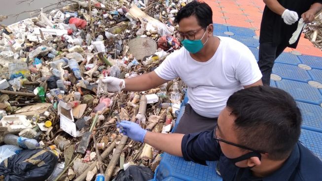 Limbah medis COVID-19 (dok komunitas Bank Sampah Sungai Cisadane (Bank Sasuci))