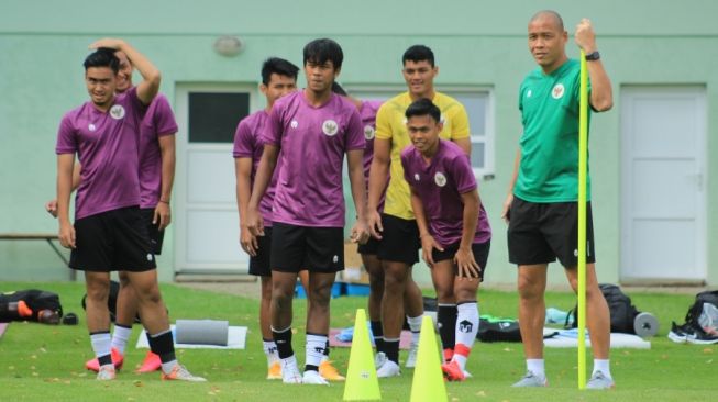 Latihan skuat Timnas Indonesia U-19 di Kroasia (dok. PSSI).