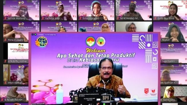 Masa Pandemi, Sofyan Djalil : Masyarakat Jadi Peduli Pola Hidup Sehat