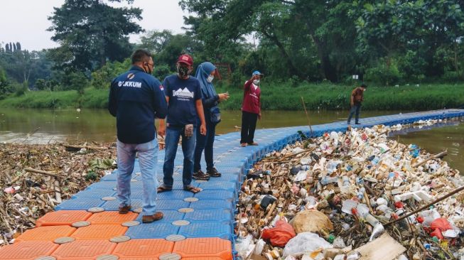 Limbah medis COVID-19 (dok komunitas Bank Sampah Sungai Cisadane (Bank Sasuci))