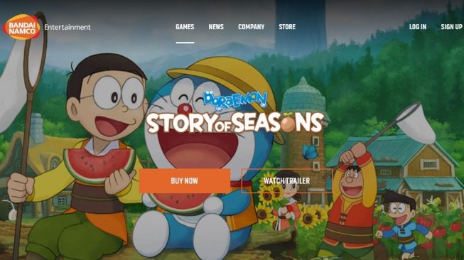 Doraemon: Story of Seasons. [Bandai Namco]