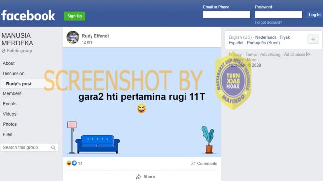 Cek Fakta: Benarkah Pertamina Rugi 11 T karena HTI?