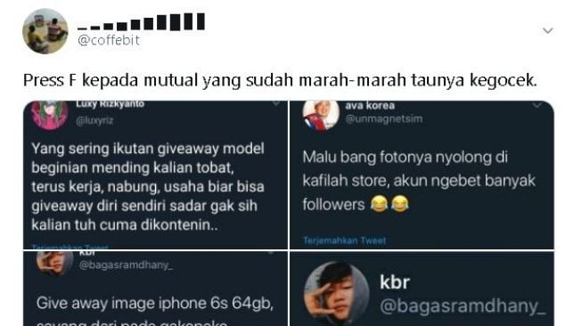 Ngakak! Disangka Giveaway iPhone, Pemuda Ini Bikin Warga Twitter 'Tergocek'