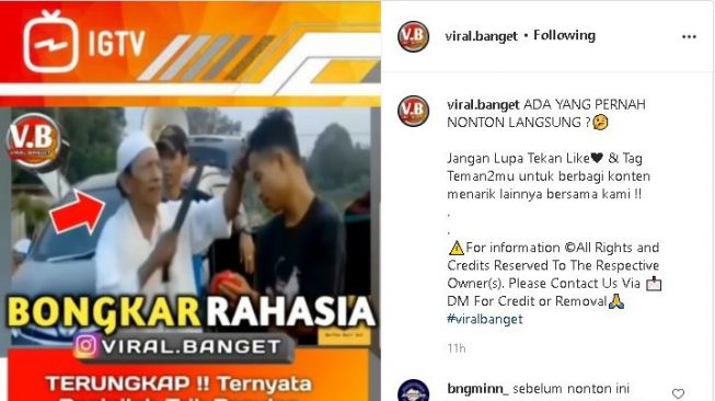 Sebuah video di Instagram sukses membongkar trik sulap yang bertujuan untuk menipu. (Instagram/@video.viral)