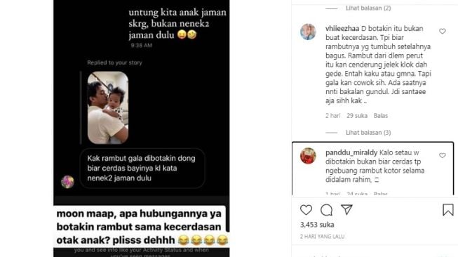 Unggahan soal Vanessa Angel [Instagram/@mak_lamis]