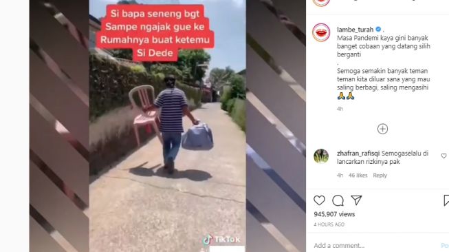 Viral Video Tukang Es Selendang Mayang, Tetap Jualan Demi Tebus Obat Anak