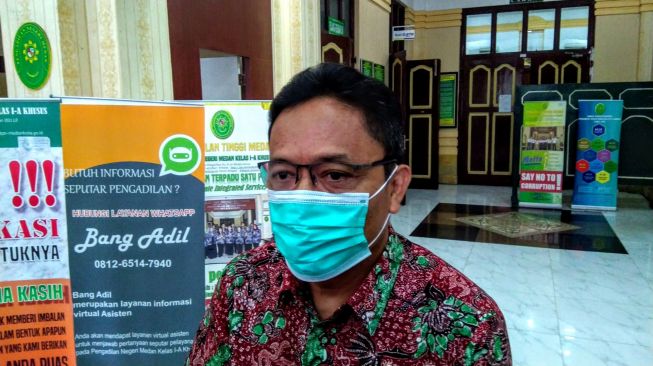 Hasil Swab Negatif, Ketua PN Medan Sembuh dari Corona