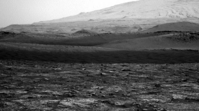 Debu setan Planet Mard diabadikan penjelajah Curiosity NASA dalam benuk GIF dan tampak nyata pergerakannya [NASA/JPL-Caltech].