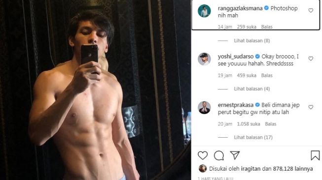 Jefri Nichol S Naked Chest Photo Makes Fellow Artists Excited