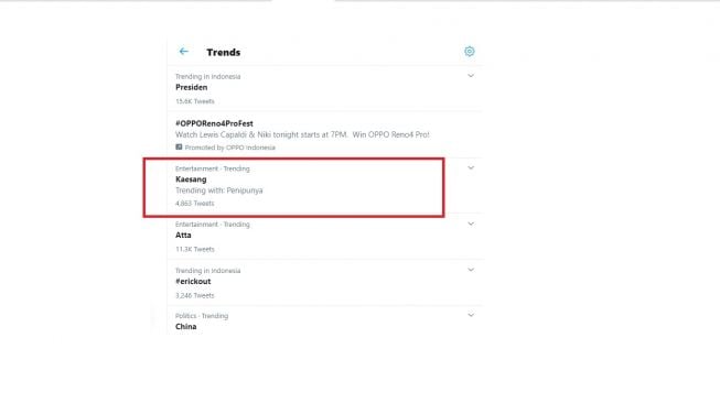 Isengi Penipu Online Shop, Kaesang Jadi Trending Topic