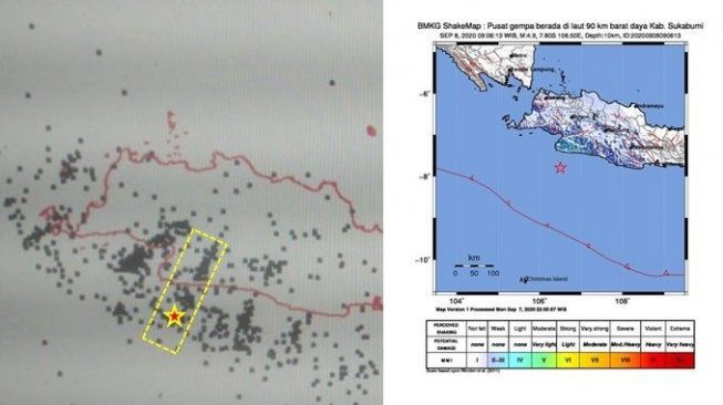 Gempa Sukabumi Dipicu Sesar Aktif Cipamingkis yang Membentang ke Laut