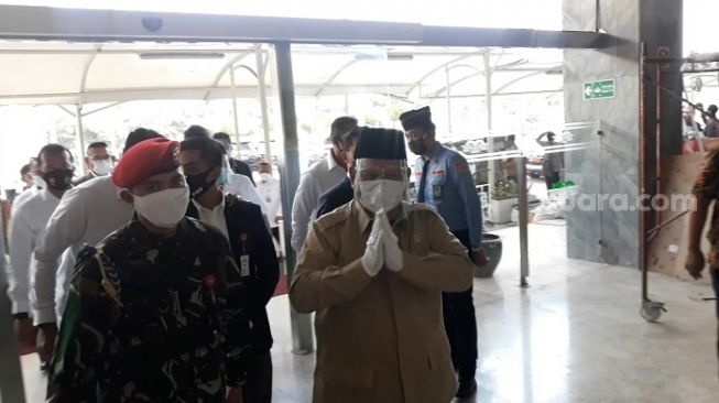 Rapat di DPR saat Pandemi, Begini Gaya Prabowo Cegah Diri dari Corona
