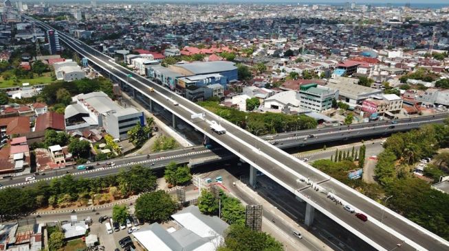 Proyek Jalan Tol AP Pettarani Bikin Makassar Tambah Macet