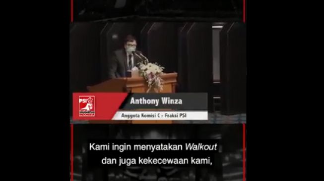 PSI Walk Out dari Rapat Paripurna, Tsamara: Terus Kawal Uang Rakyat!