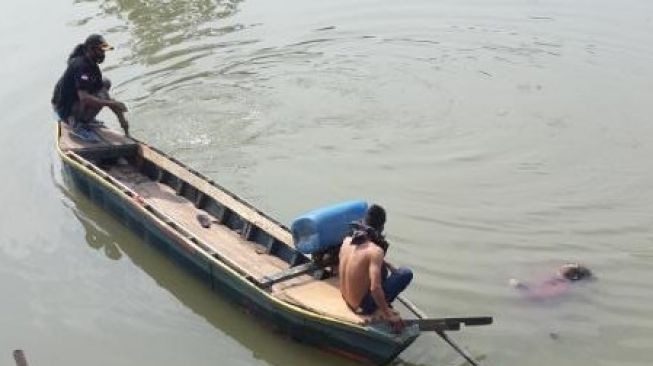 Geger Penemuan Mayat di Sungai Cisadane, Diduga Sudah 3 Hari