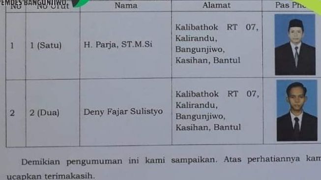 Belum Siap E-Voting, Pilurdes di Bantul Digelar dengan Cara Konvensional