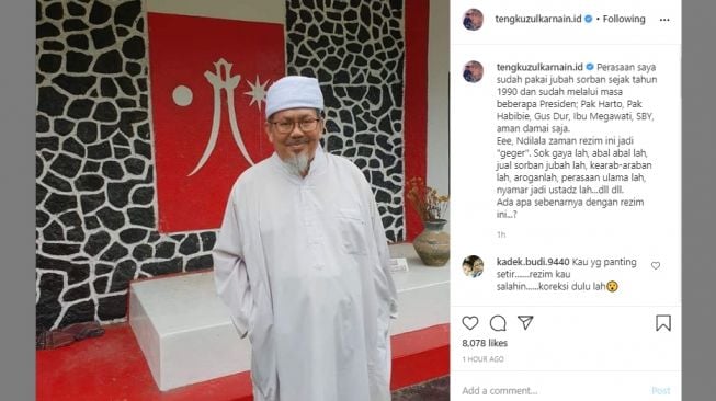 Dituduh Sebagai Ustaz Abal abal, Tengku Zul Kasih Jawaban Telak