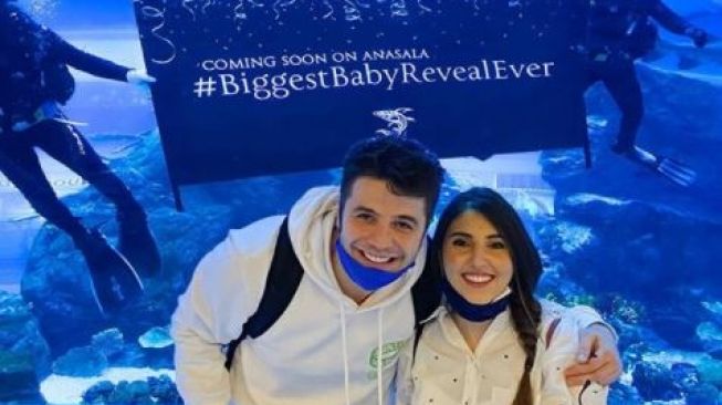 Pasutri Tajir Gelar Gender Reveal Party di Dubai (instagram.com/anasmarwah)