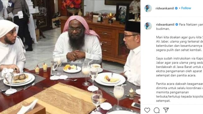 Ridwan Kamil Minta Panitia Dakwah Keagamaan Berkoordinasi dengan Polisi