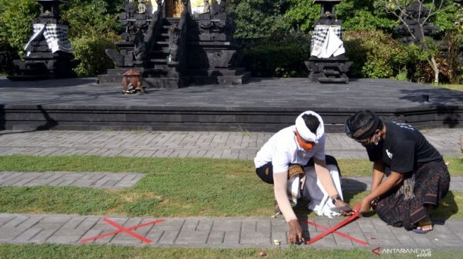 Hari Raya Galungan, Desa Adat Legian Perketat Protokol Kesehatan