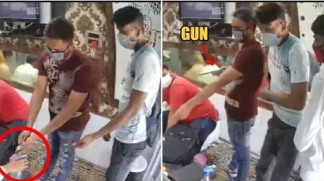 Patuh Protokol COVID, Rampok Pakai Hand Sanitizer Sebelum Todongkan Pistol