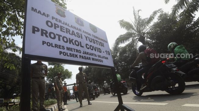 Dua Hari PSBB Jakarta, Nyaris 10 Ribu Orang Terjaring Operasi Yustisi