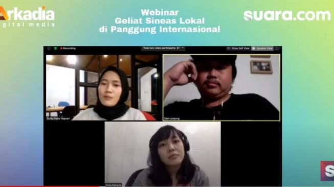 Trik Jitu Sineas Lokal Tembus Panggung Internasional, Eden: Kuncinya Tekun